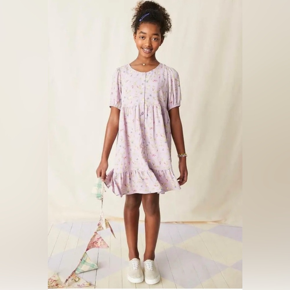 Matilda Jane Size 10 Floral Button-Down Dress